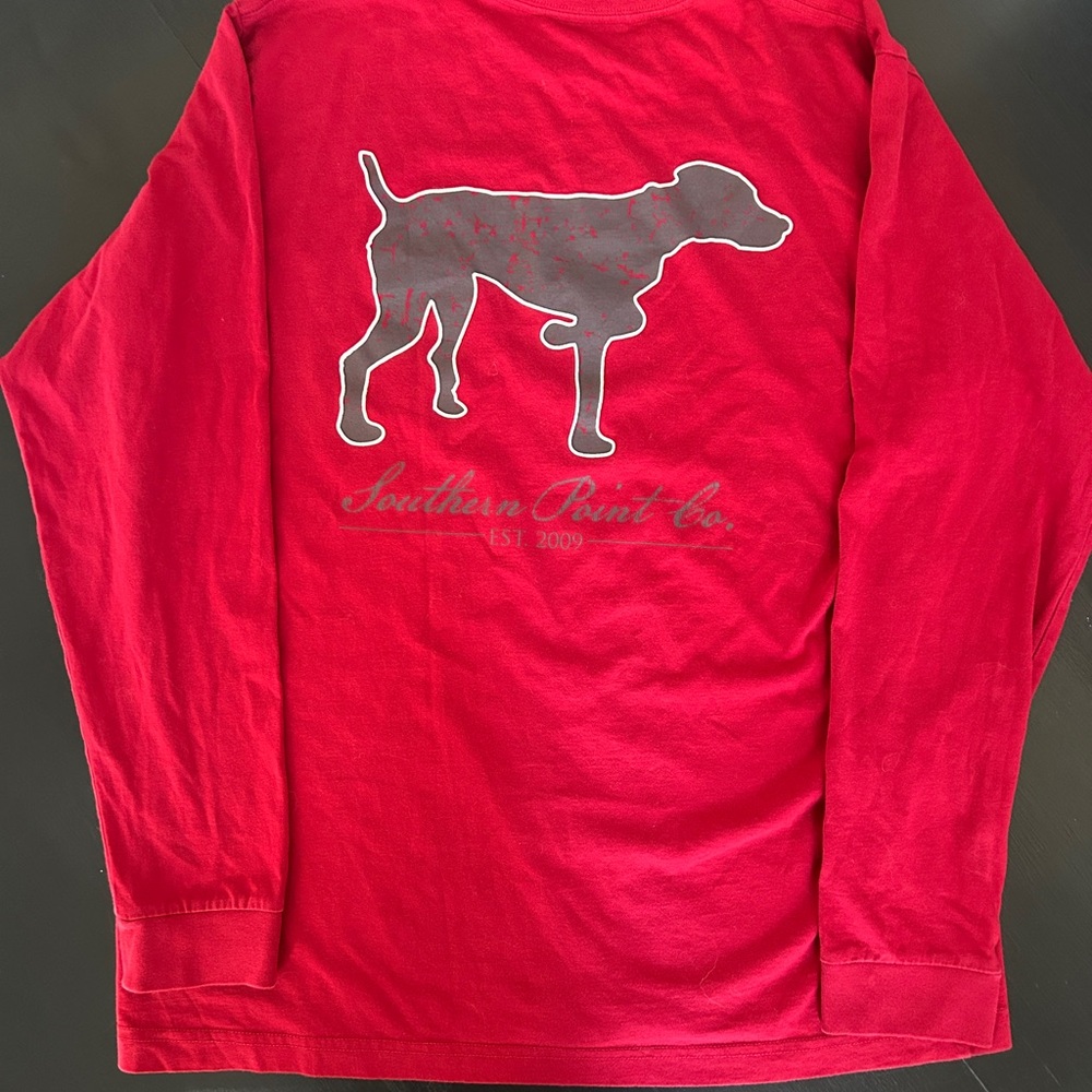Southern Point Co. Red Long Sleeve Shirt Size Men’s Large